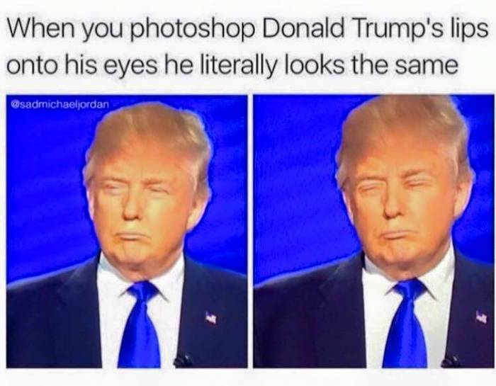 Donald Trump's Lips!