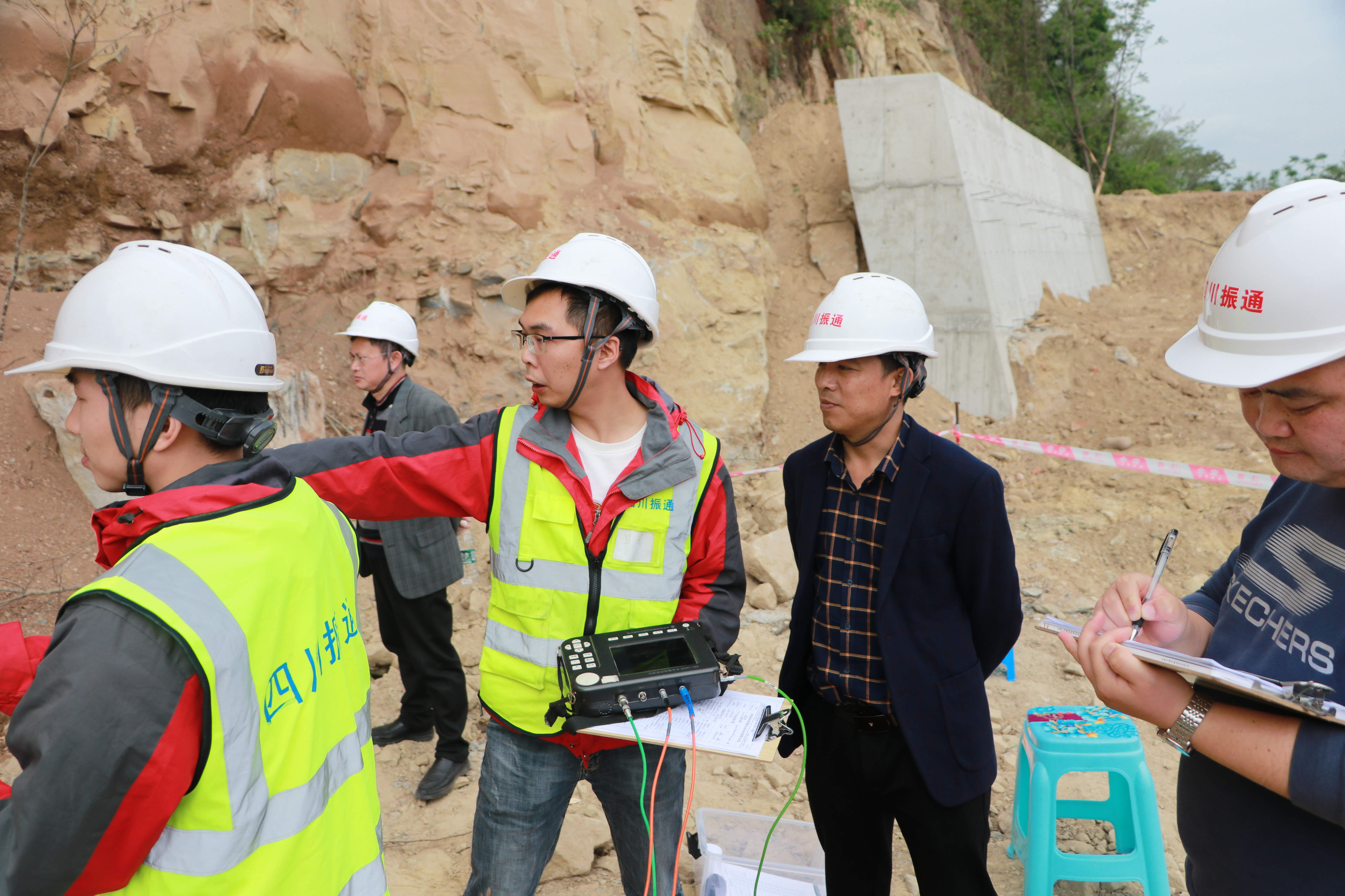 2021年suncitygroup太阳新城内部基桩完整性比对试验活动成功举办